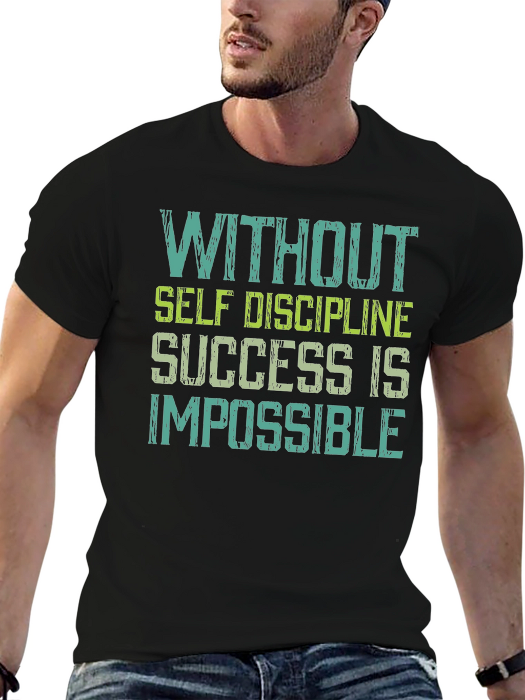 Motivational T-Shirt: Success Requires Self Discipline