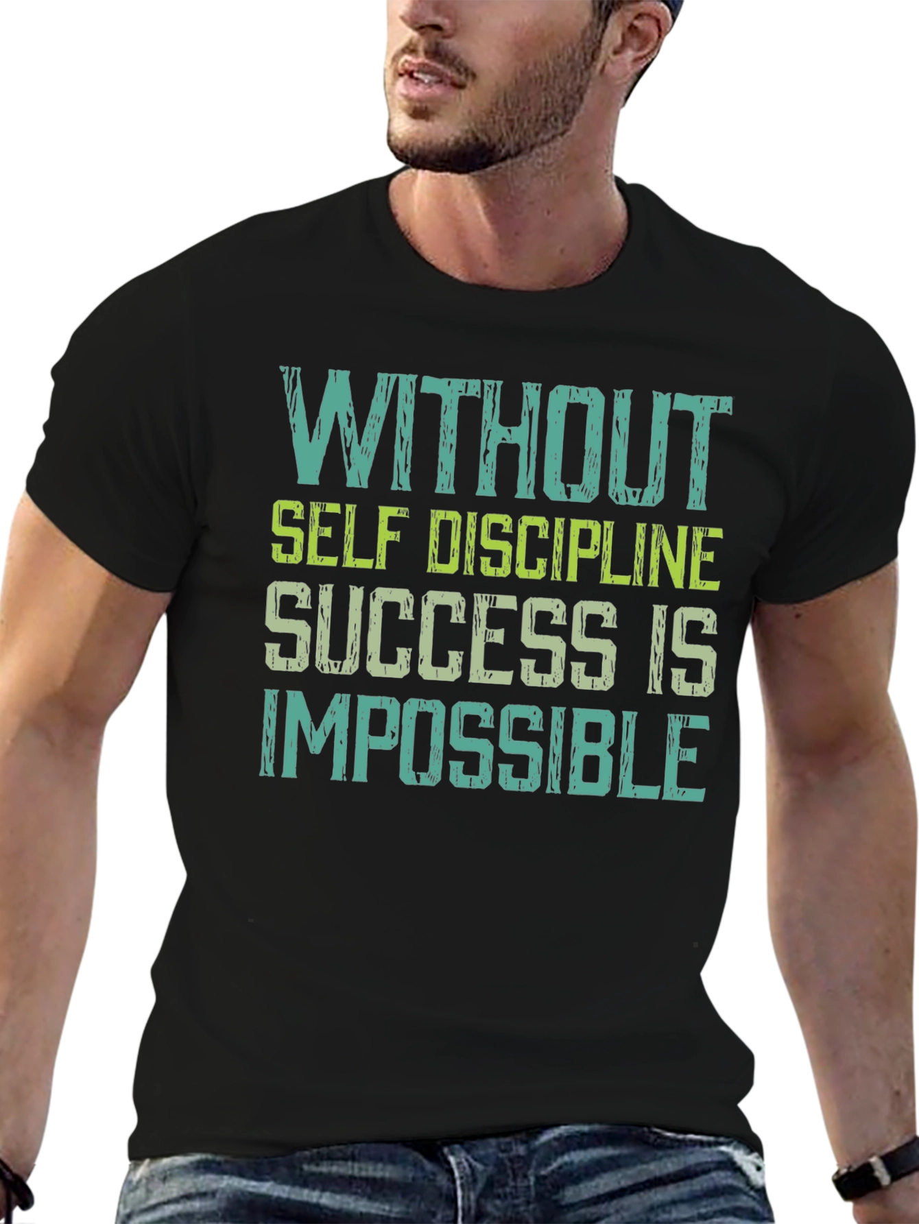 Motivational T-Shirt: Success Requires Self Discipline