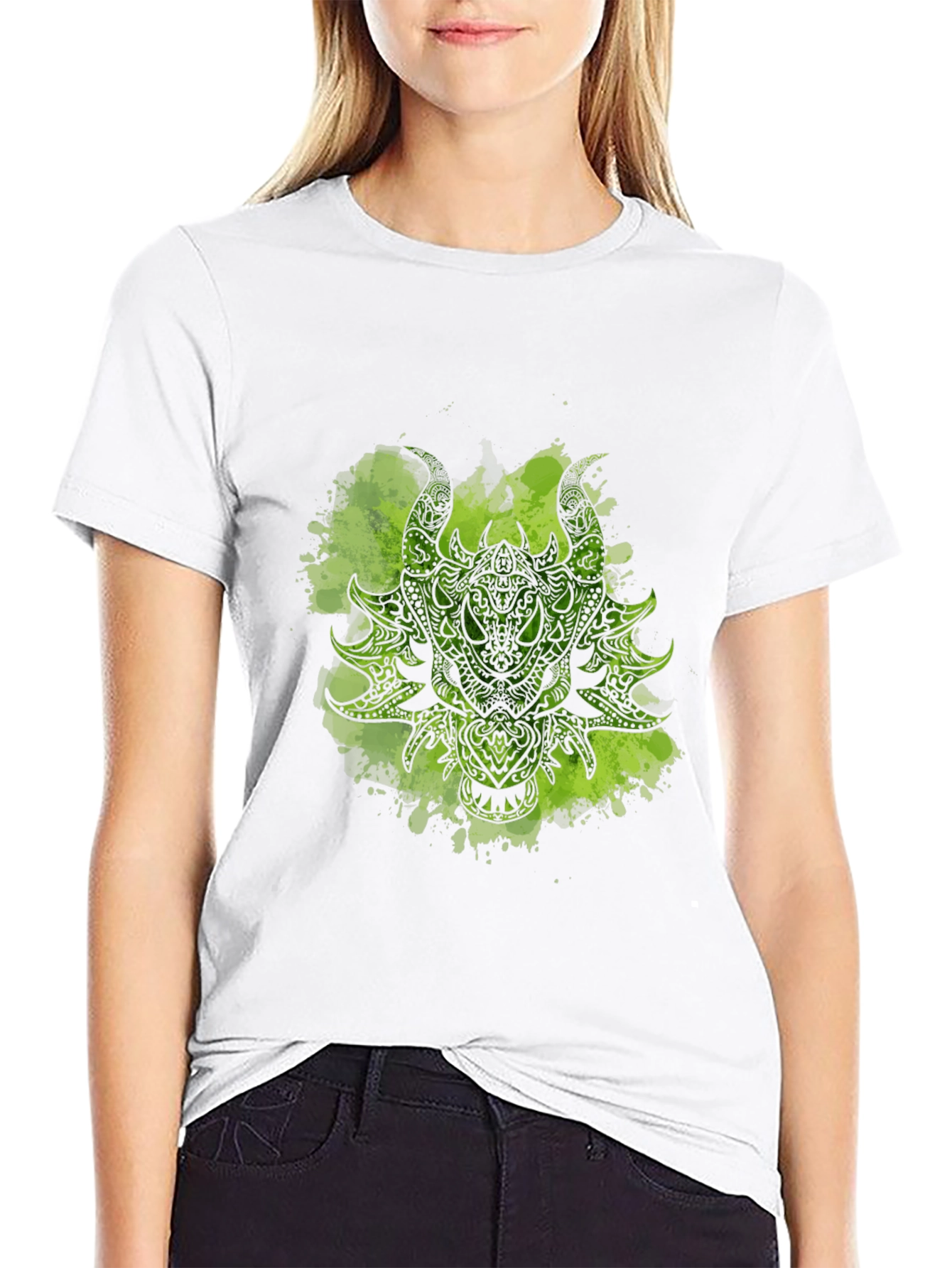 Green Dragon Graphic Tee