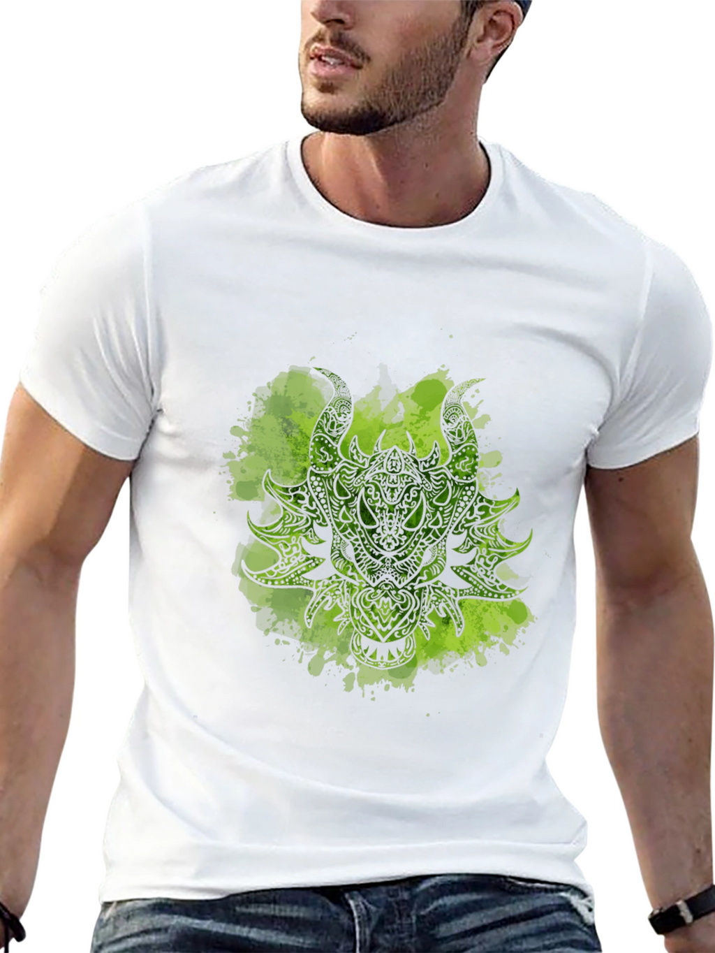Green Dragon Graphic Tee