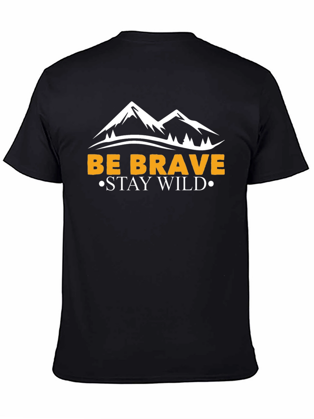 Be Brave Stay Wild Graphic Tee