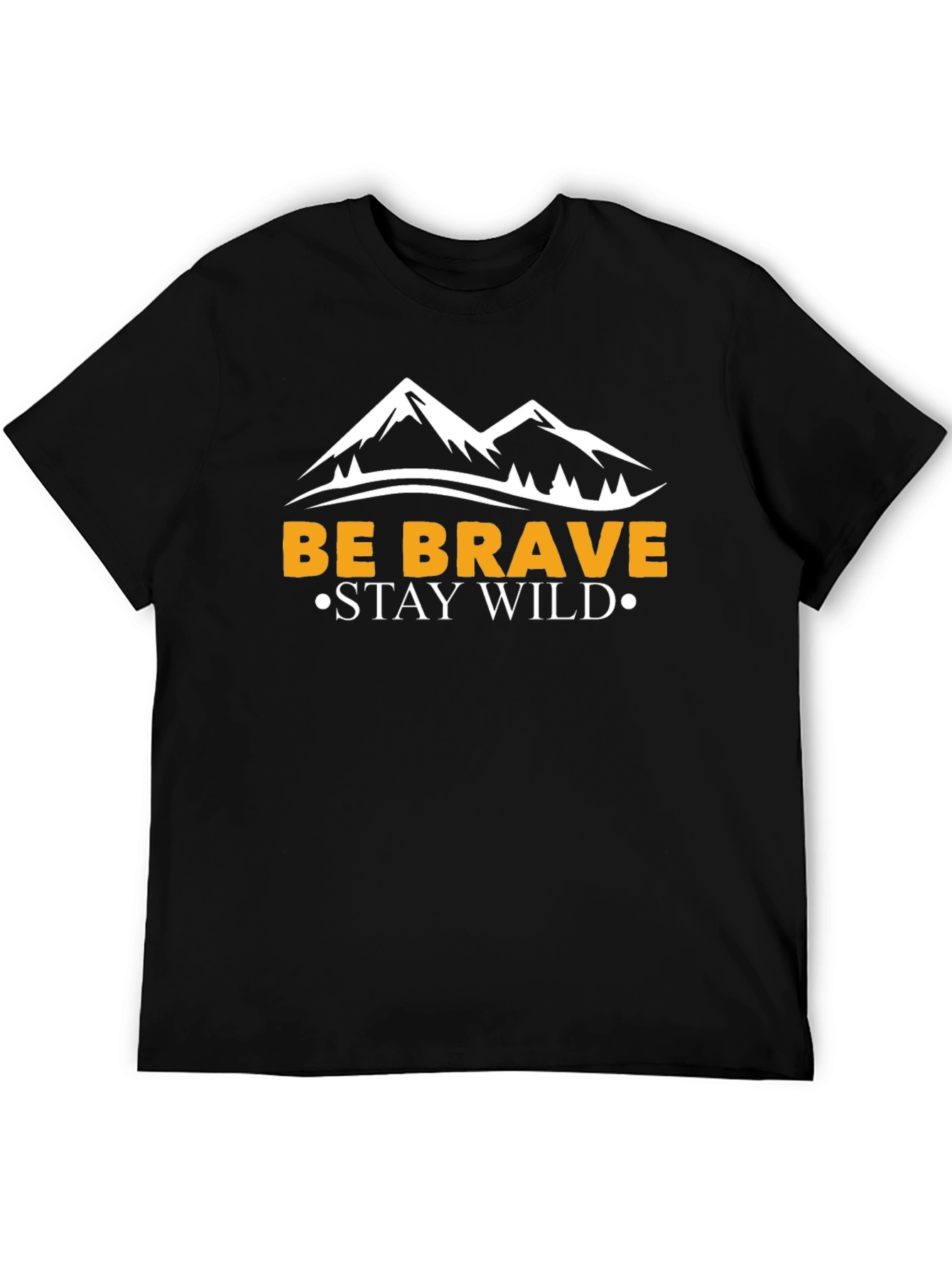 Be Brave Stay Wild Graphic Tee