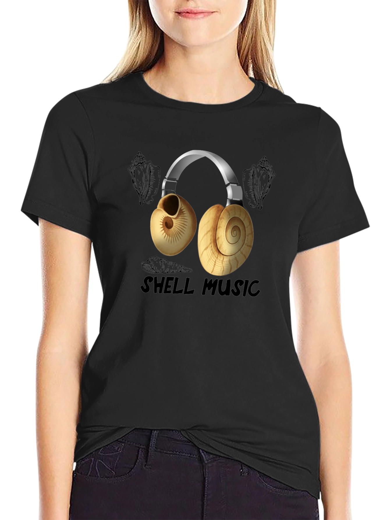 Shell Music T-Shirt - Unique Design