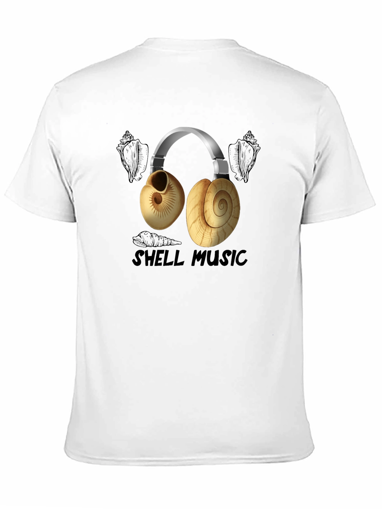 Shell Music T-Shirt - Unique Design