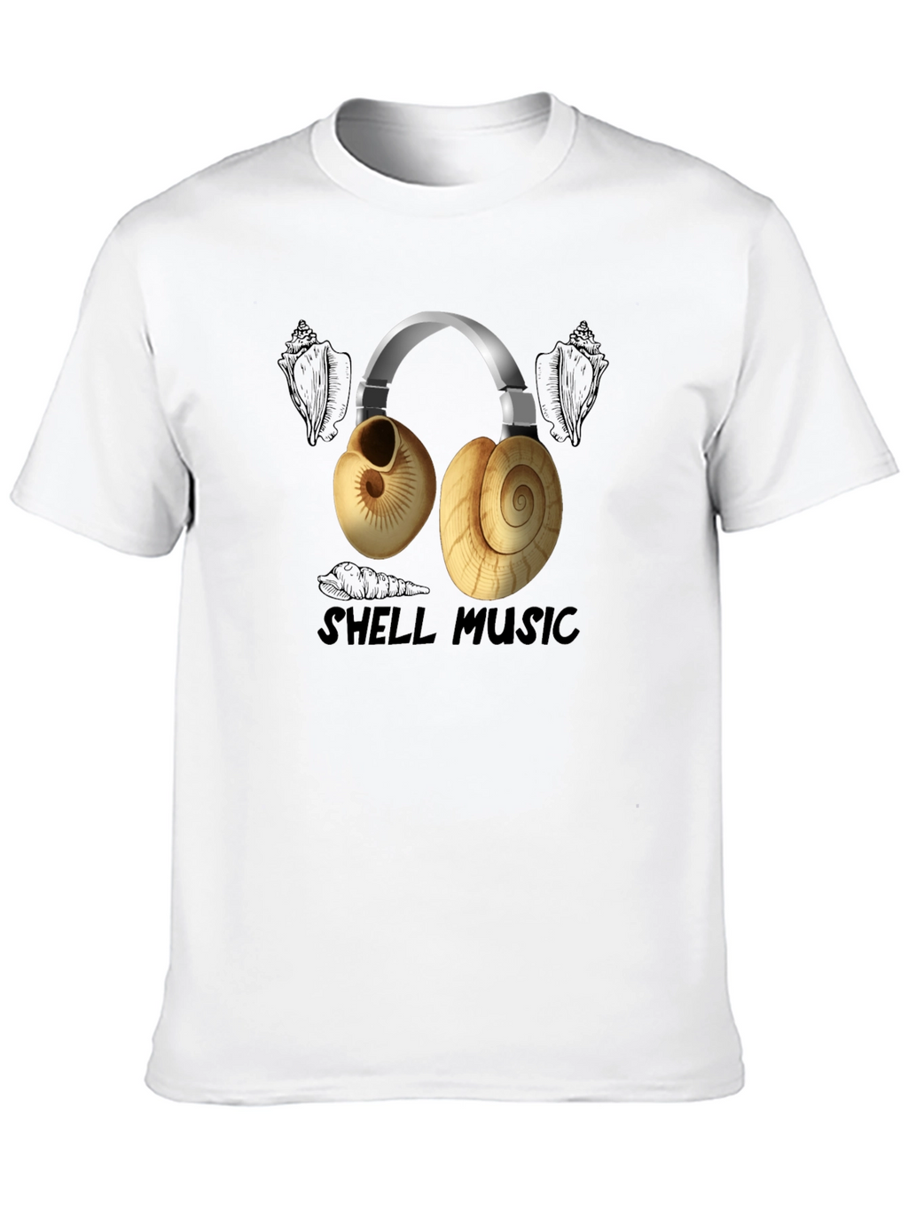 Shell Music T-Shirt - Unique Design