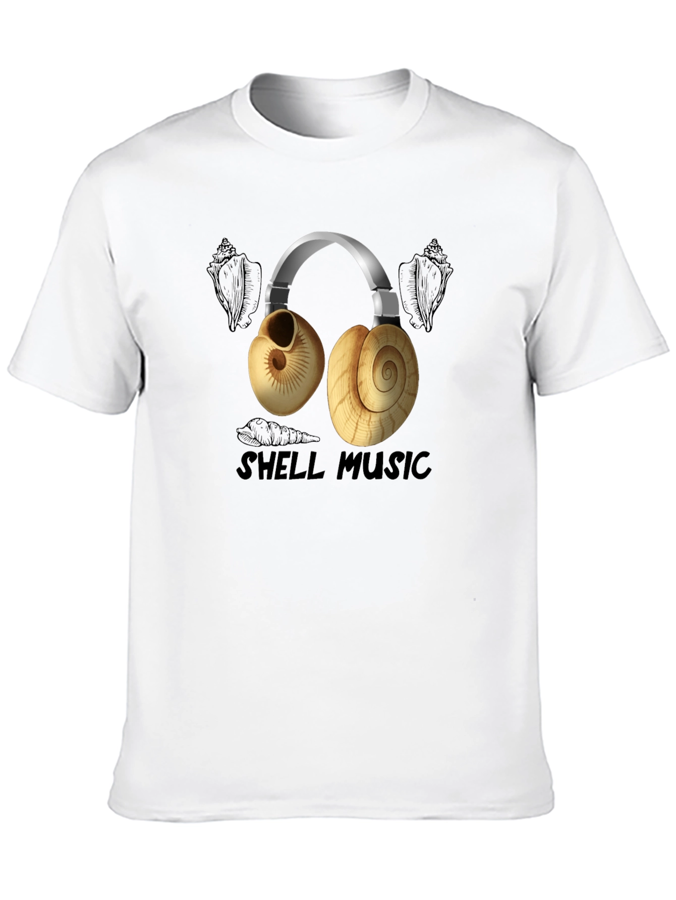 Shell Music T-Shirt - Unique Design