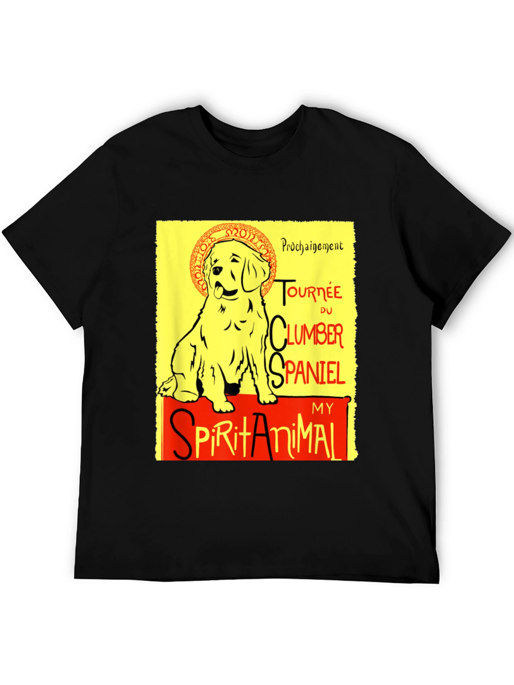 Clumber Spaniel Spirit Animal Graphic Tee
