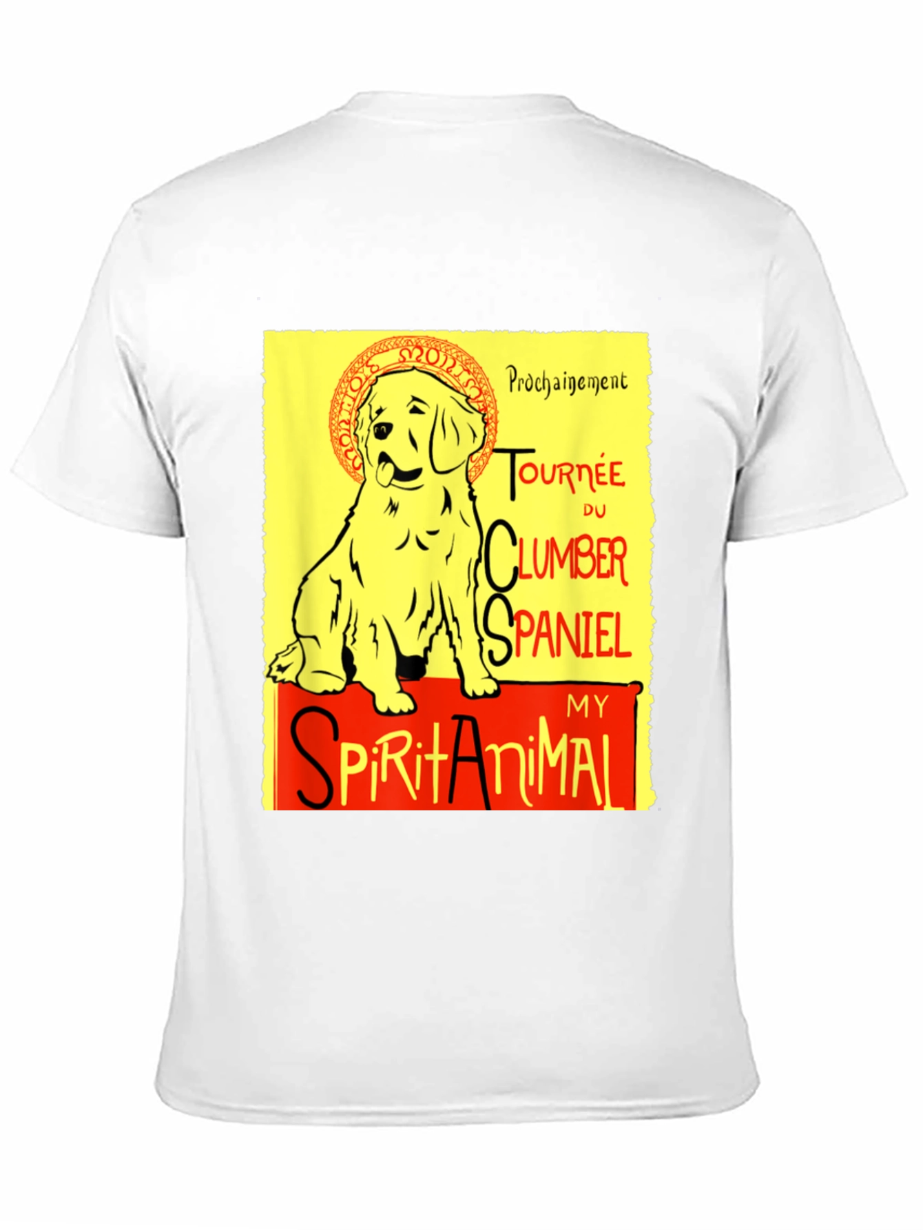 Clumber Spaniel Spirit Animal Graphic Tee