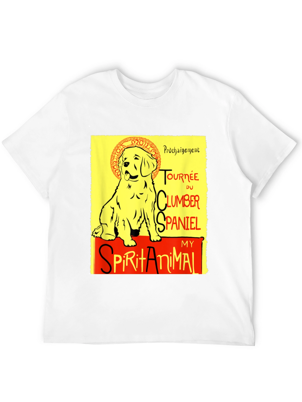 Clumber Spaniel Spirit Animal Graphic Tee