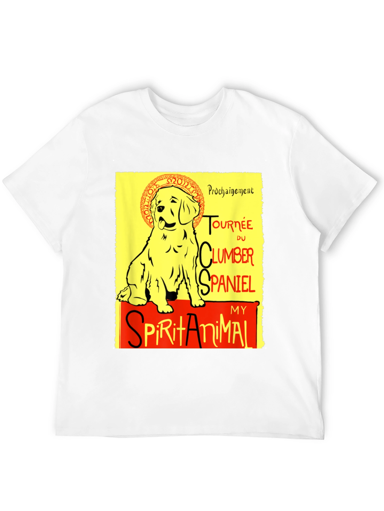 Clumber Spaniel Spirit Animal Graphic Tee