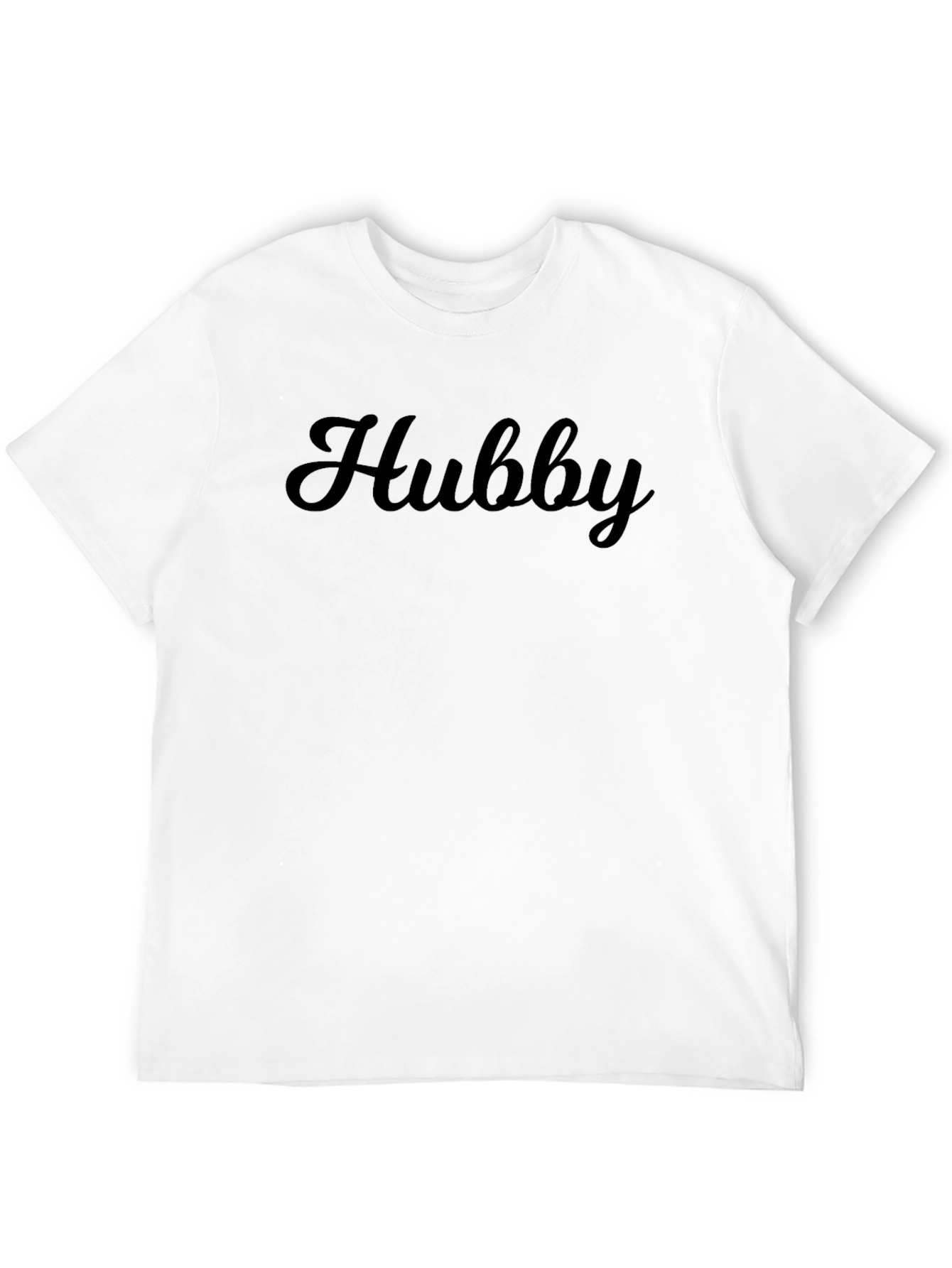 Hubby Black T-Shirt
