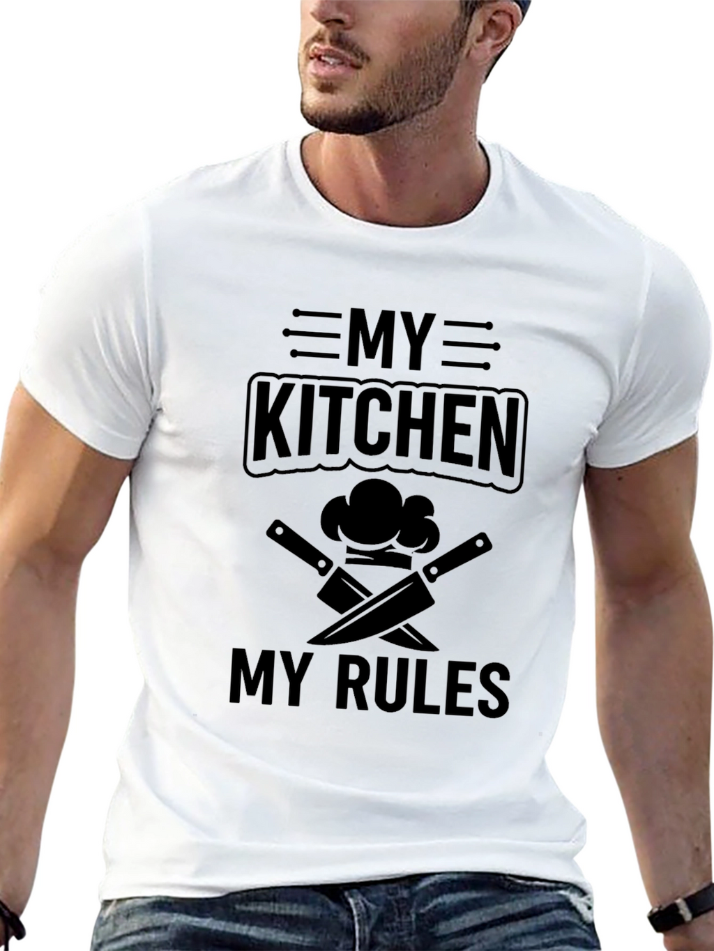My Kitchen My Rules T-Shirt - Chef Edition