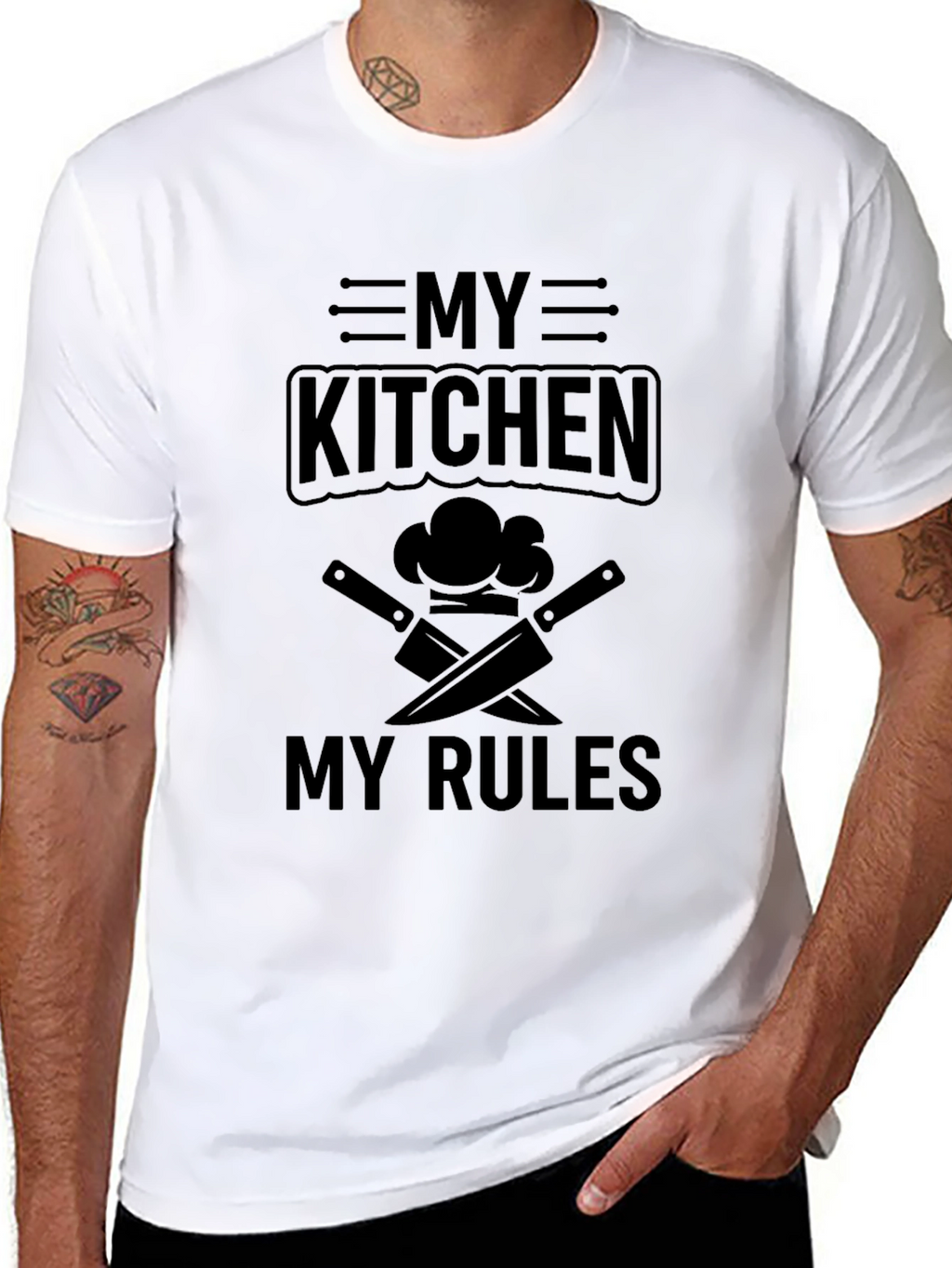 My Kitchen My Rules T-Shirt - Chef Edition