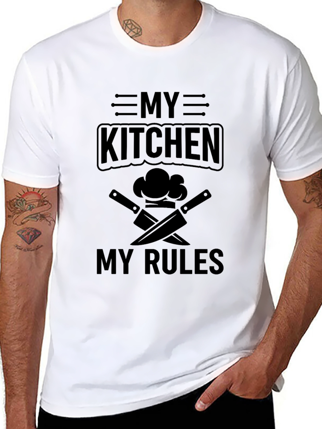 My Kitchen My Rules T-Shirt - Chef Edition