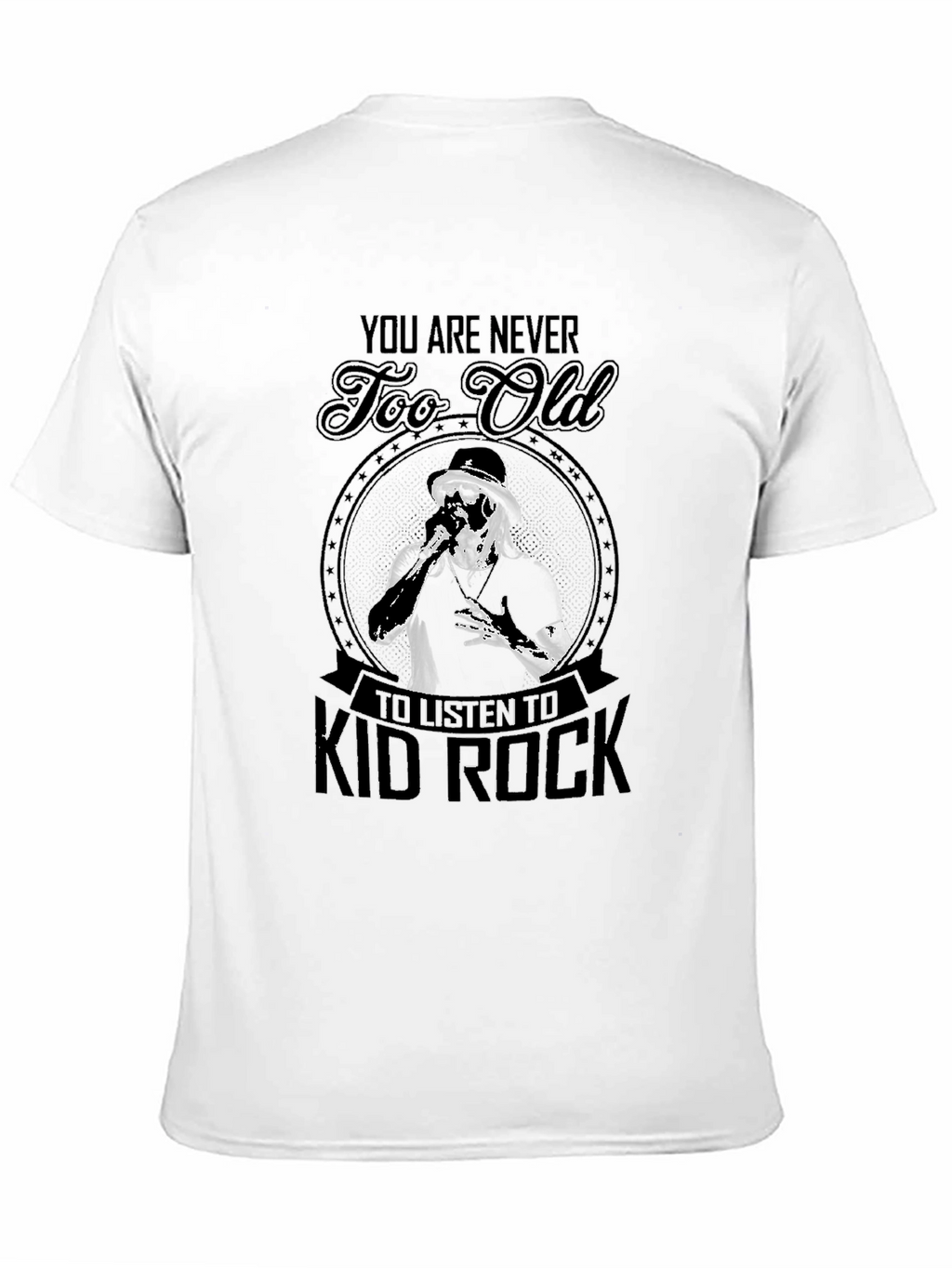 Kid Rock Never Too Old Black T-Shirt