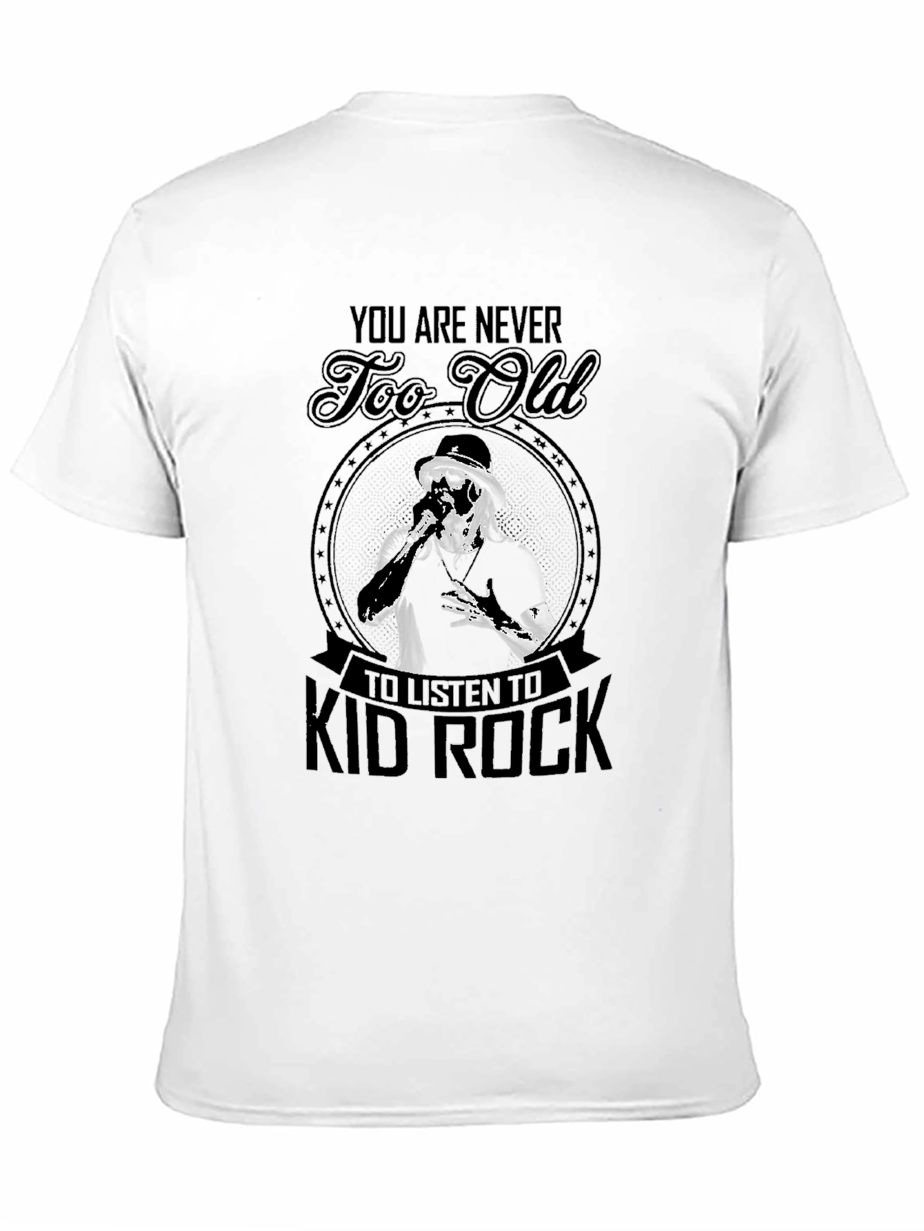 Kid Rock Never Too Old Black T-Shirt