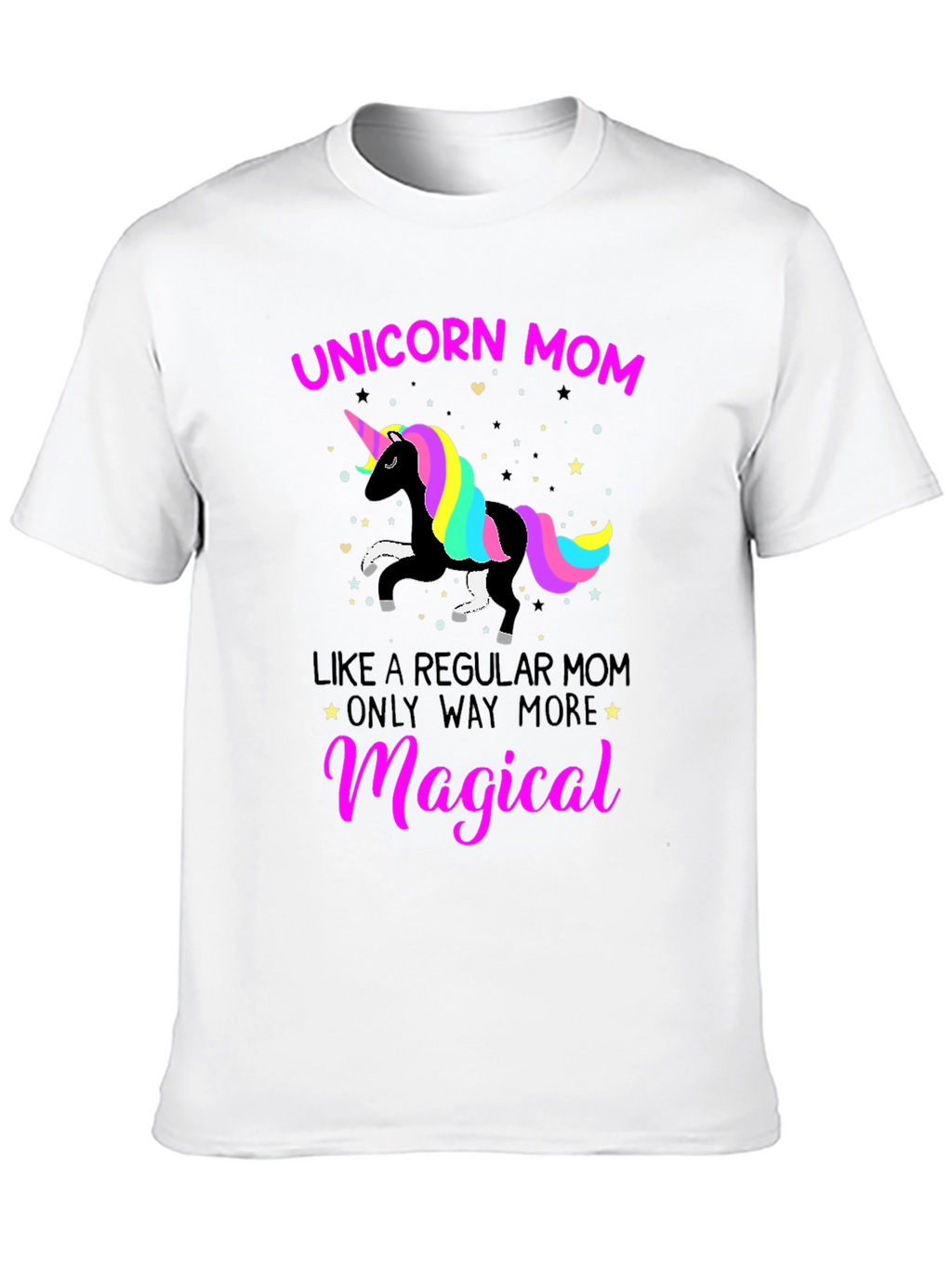 Unicorn Mom T-Shirt - Magical Gift