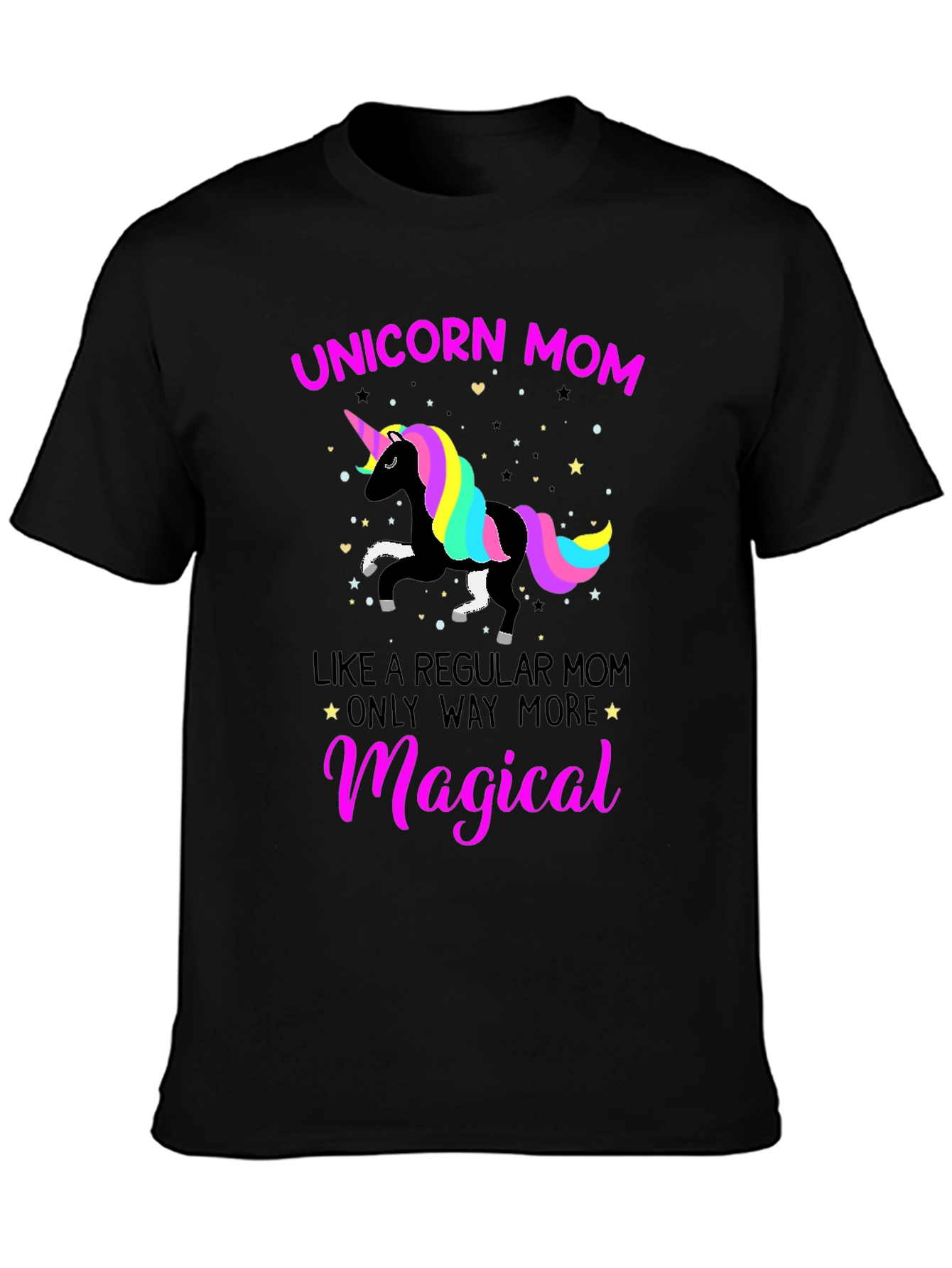 Unicorn Mom T-Shirt - Magical Gift