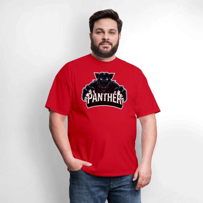 Panthera Elegance: Majestic Panther Face T-Shirt