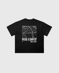 Paris to Budapest Map Tee