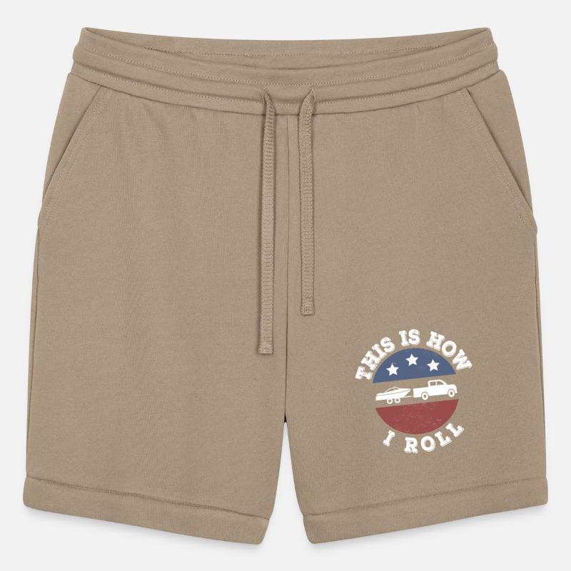Patriotic boating american boat captain
