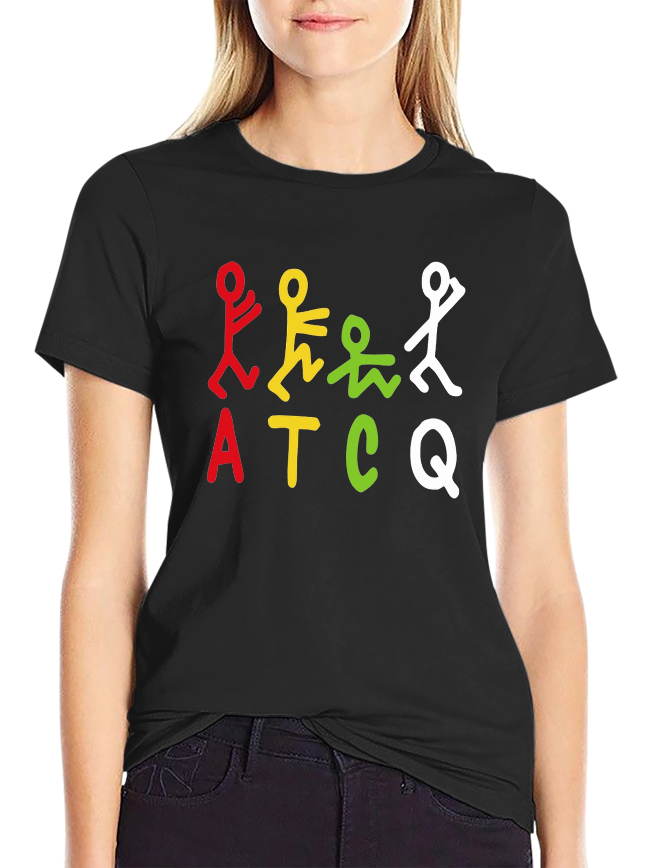 ATCQ Tribe Called Quest T-Shirt Black Graphic Tee