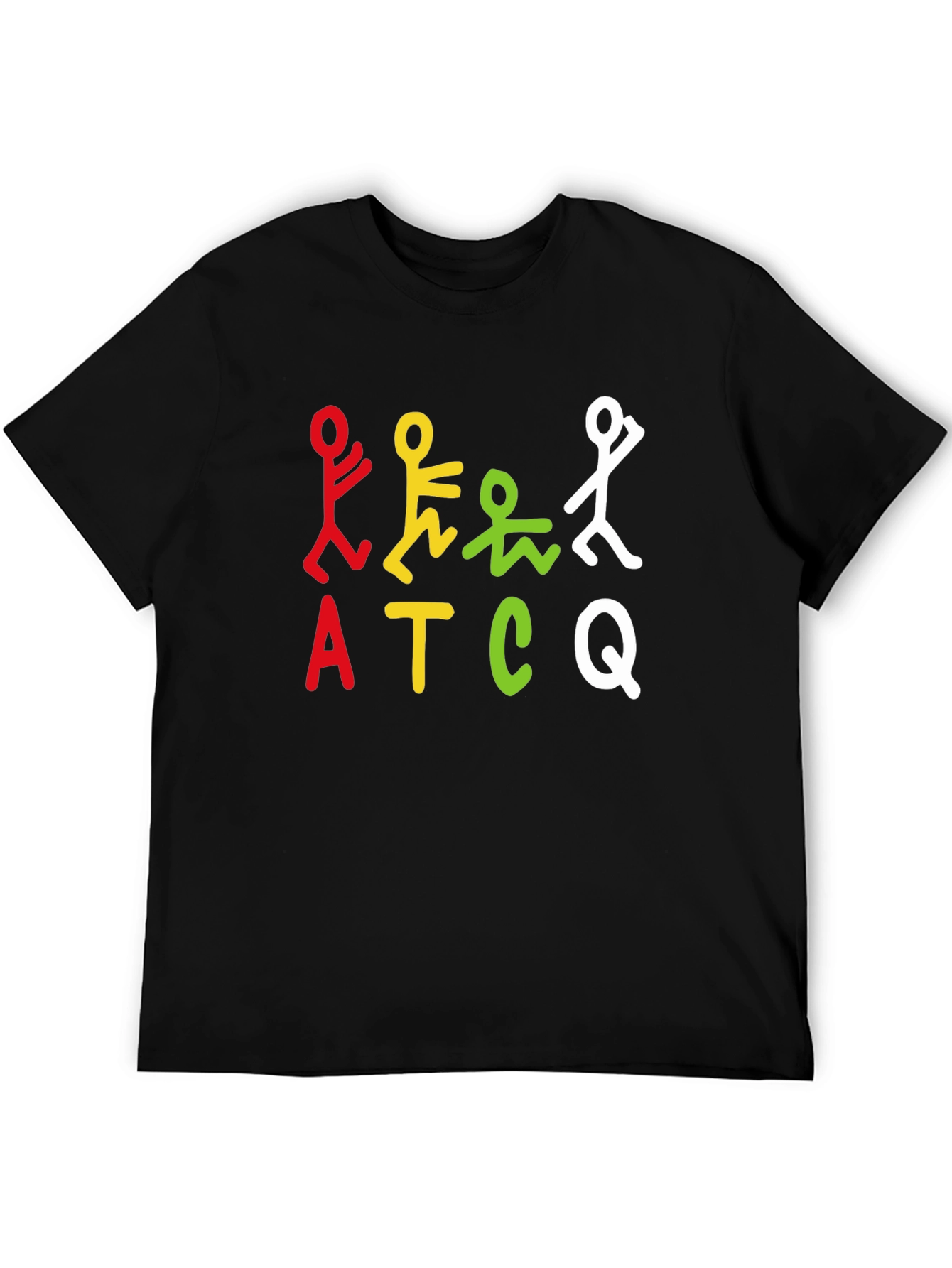 ATCQ Tribe Called Quest T-Shirt Black Graphic Tee
