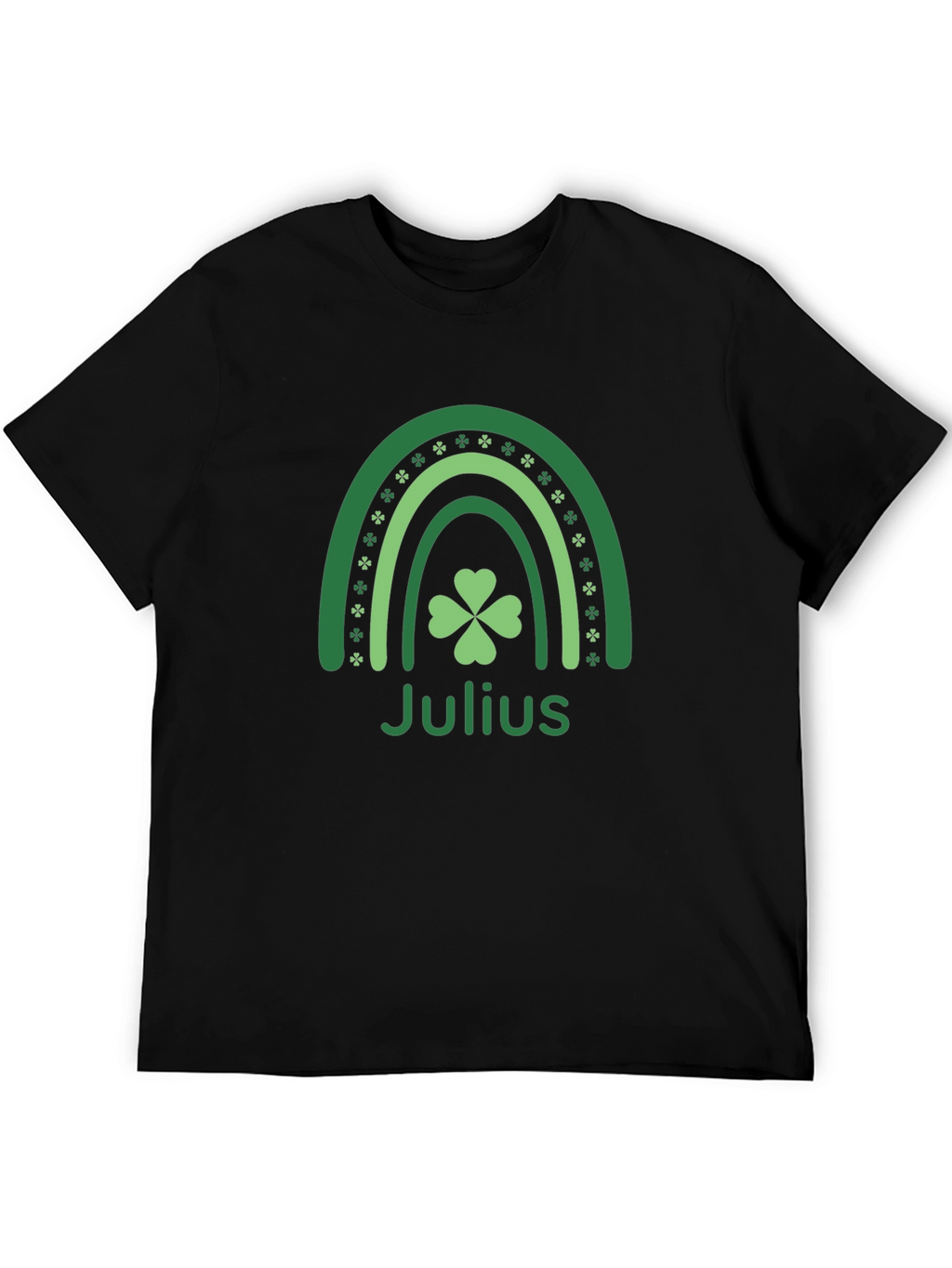 Julius St. Patricks Day Clover Rainbow T-Shirt