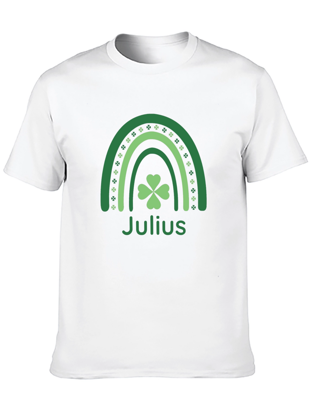 Julius St. Patricks Day Clover Rainbow T-Shirt