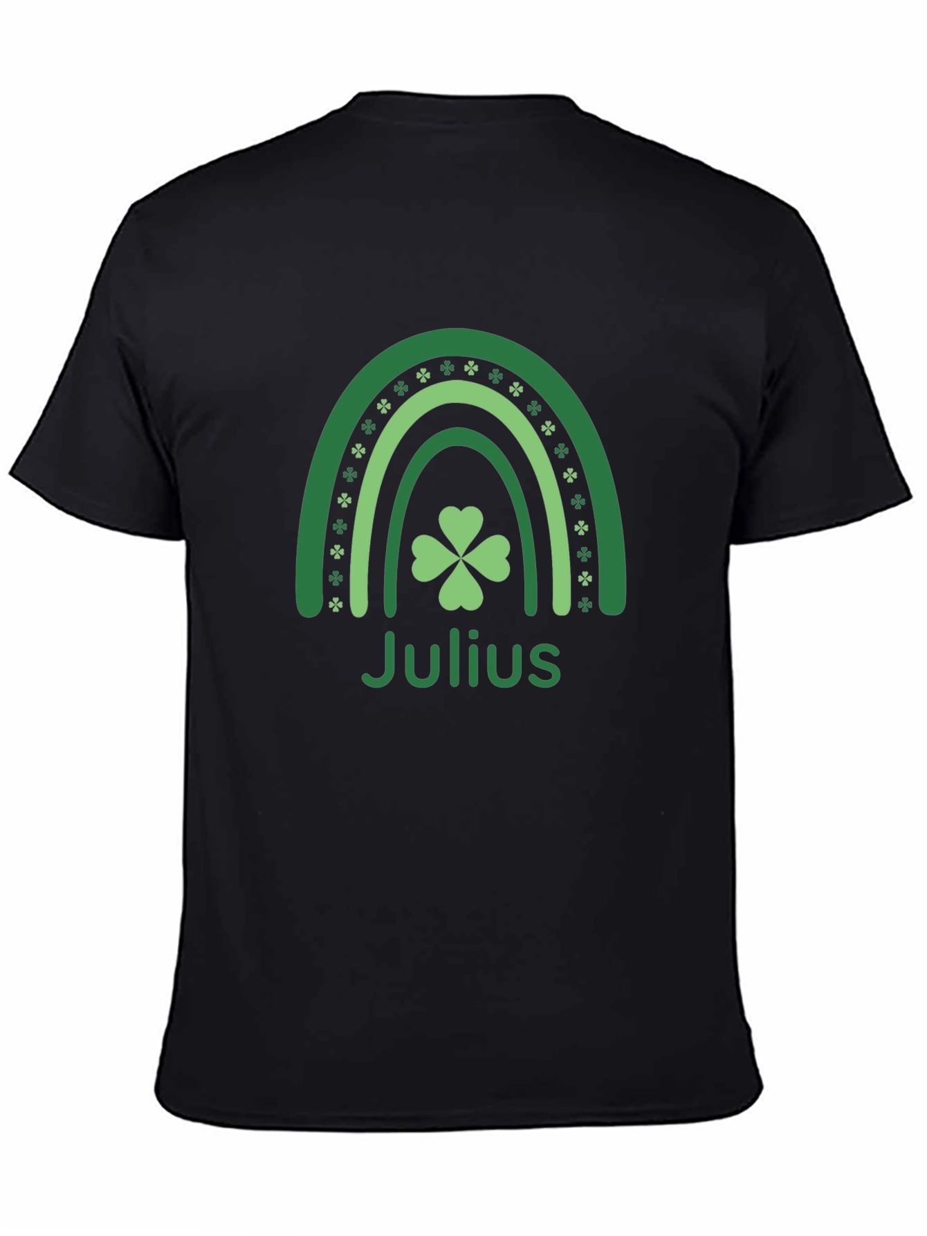 Julius St. Patricks Day Clover Rainbow T-Shirt