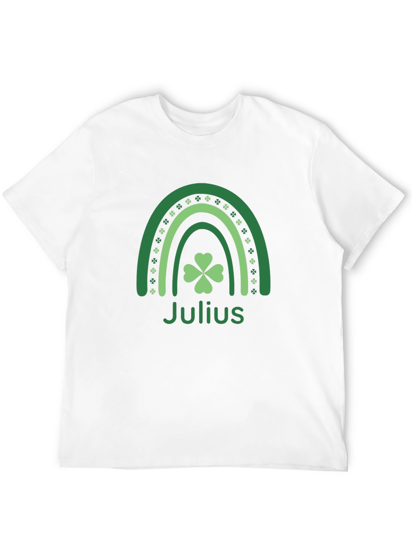 Julius St. Patricks Day Clover Rainbow T-Shirt