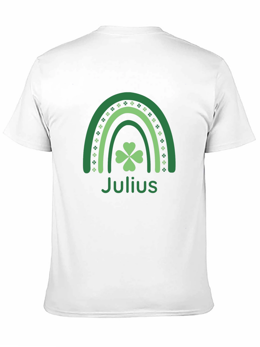 Julius St. Patricks Day Clover Rainbow T-Shirt