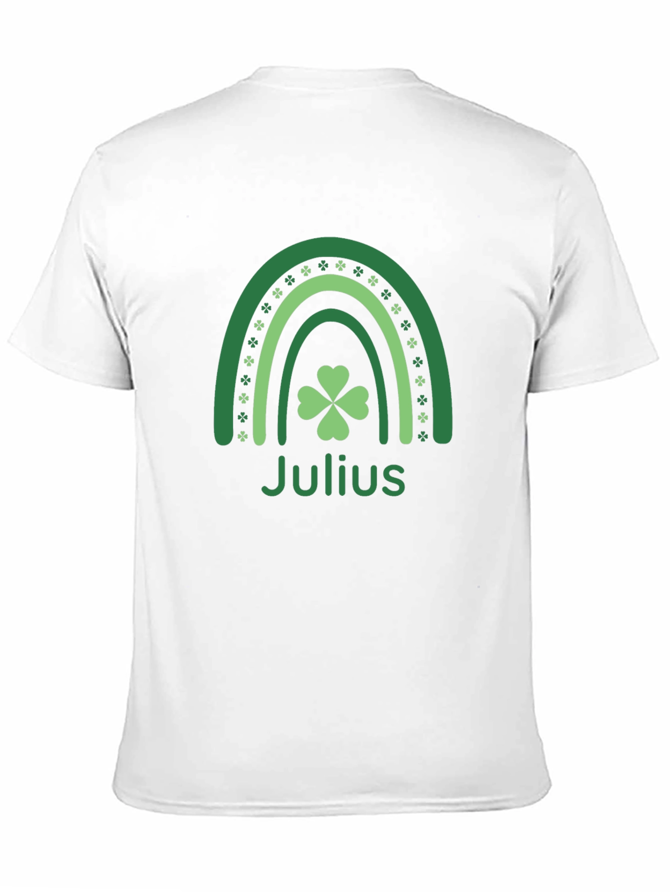 Julius St. Patricks Day Clover Rainbow T-Shirt