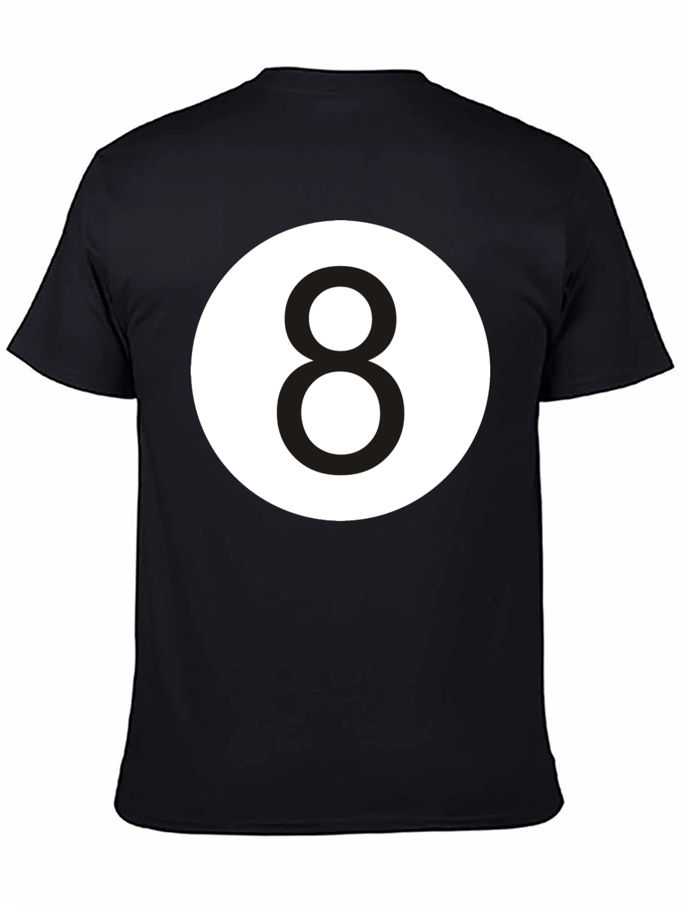 8 Ball Graphic Tee - Classic Black T-Shirt