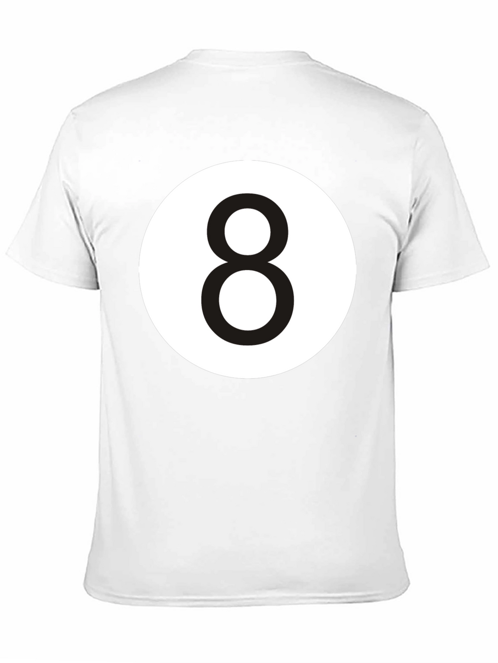 8 Ball Graphic Tee - Classic Black T-Shirt