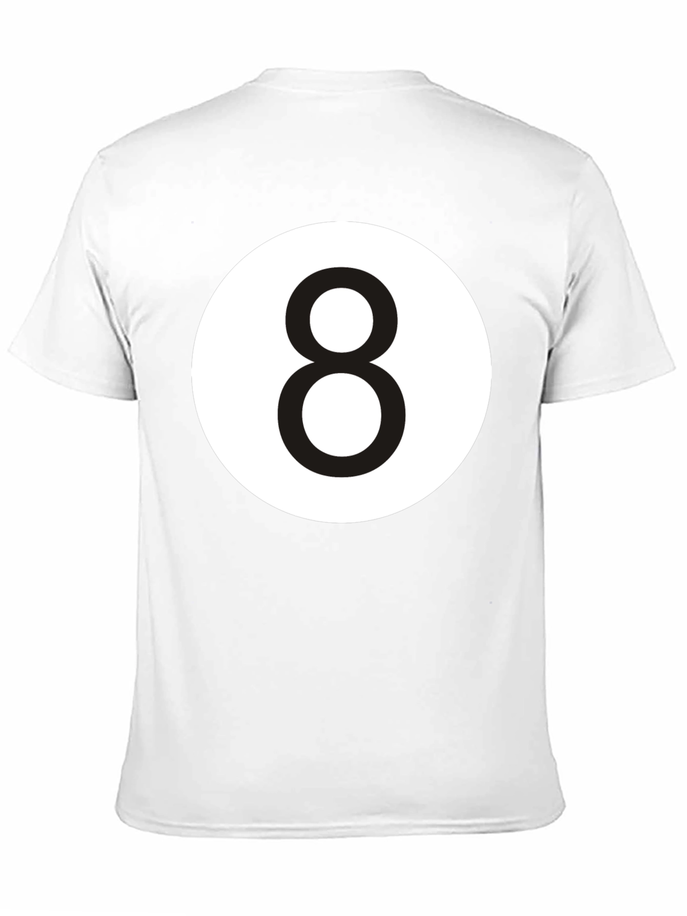8 Ball Graphic Tee - Classic Black T-Shirt