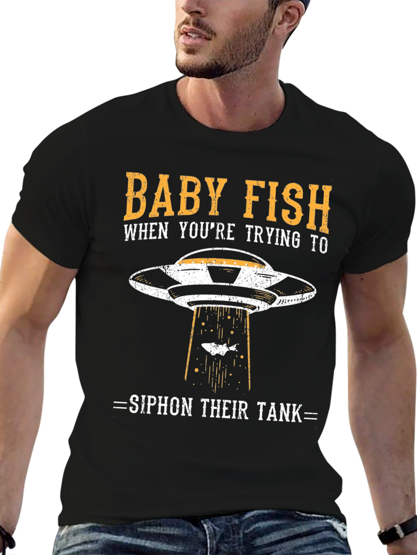 Baby Fish Siphon Tank Graphic T-Shirt