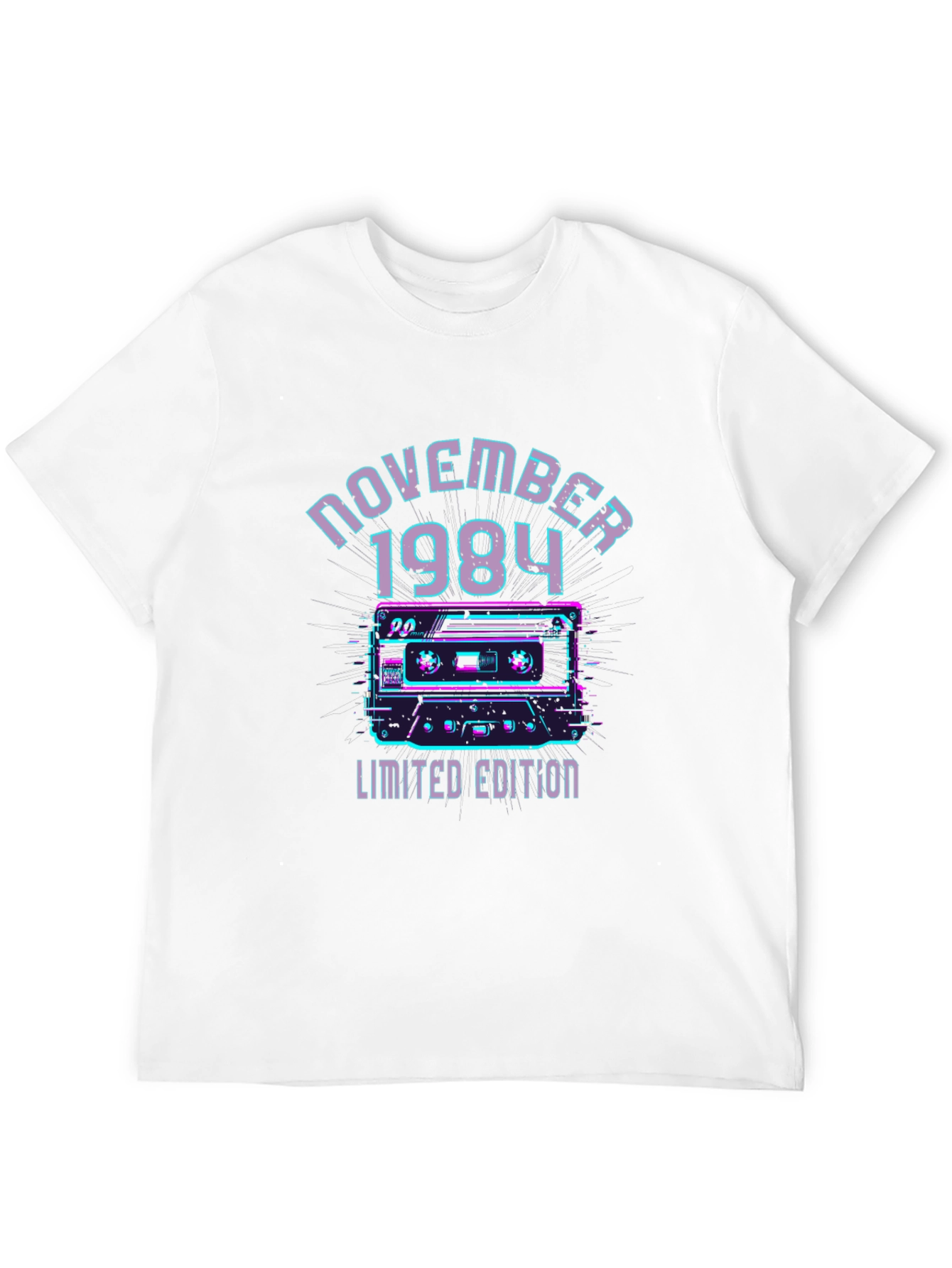 November 1984 Limited Edition Cassette T-Shirt