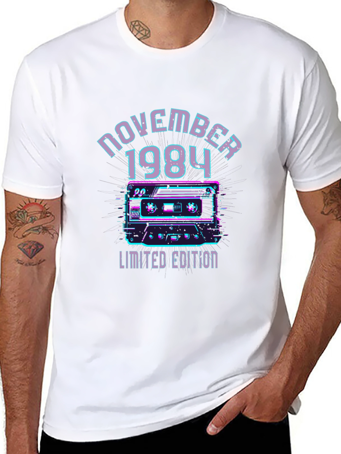 November 1984 Limited Edition Cassette T-Shirt