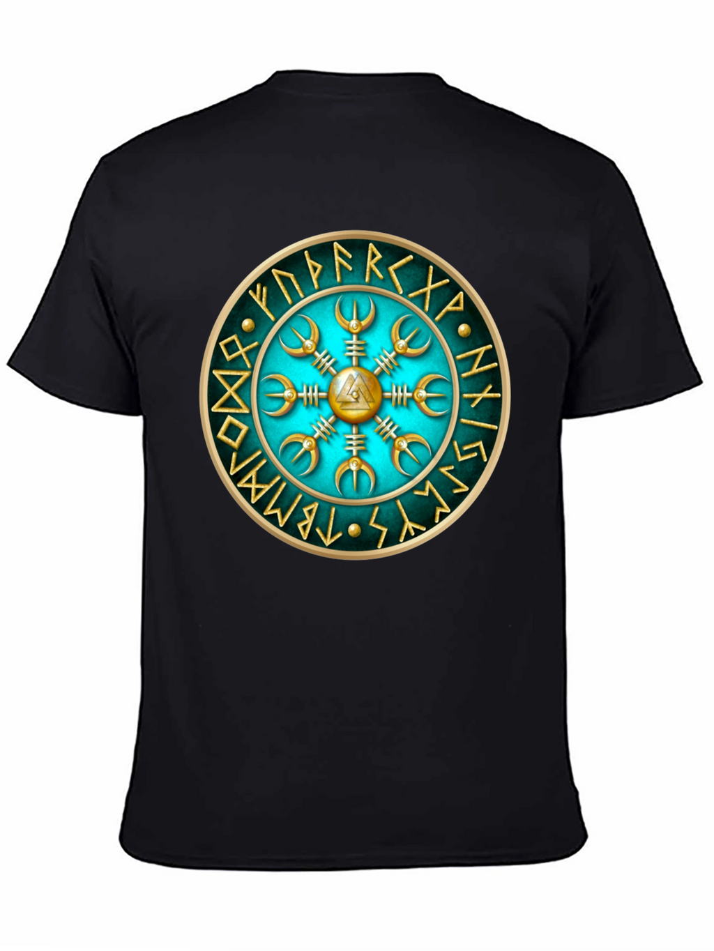 Viking Compass Vegvisir Graphic Tee