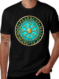 Viking Compass Vegvisir Graphic Tee
