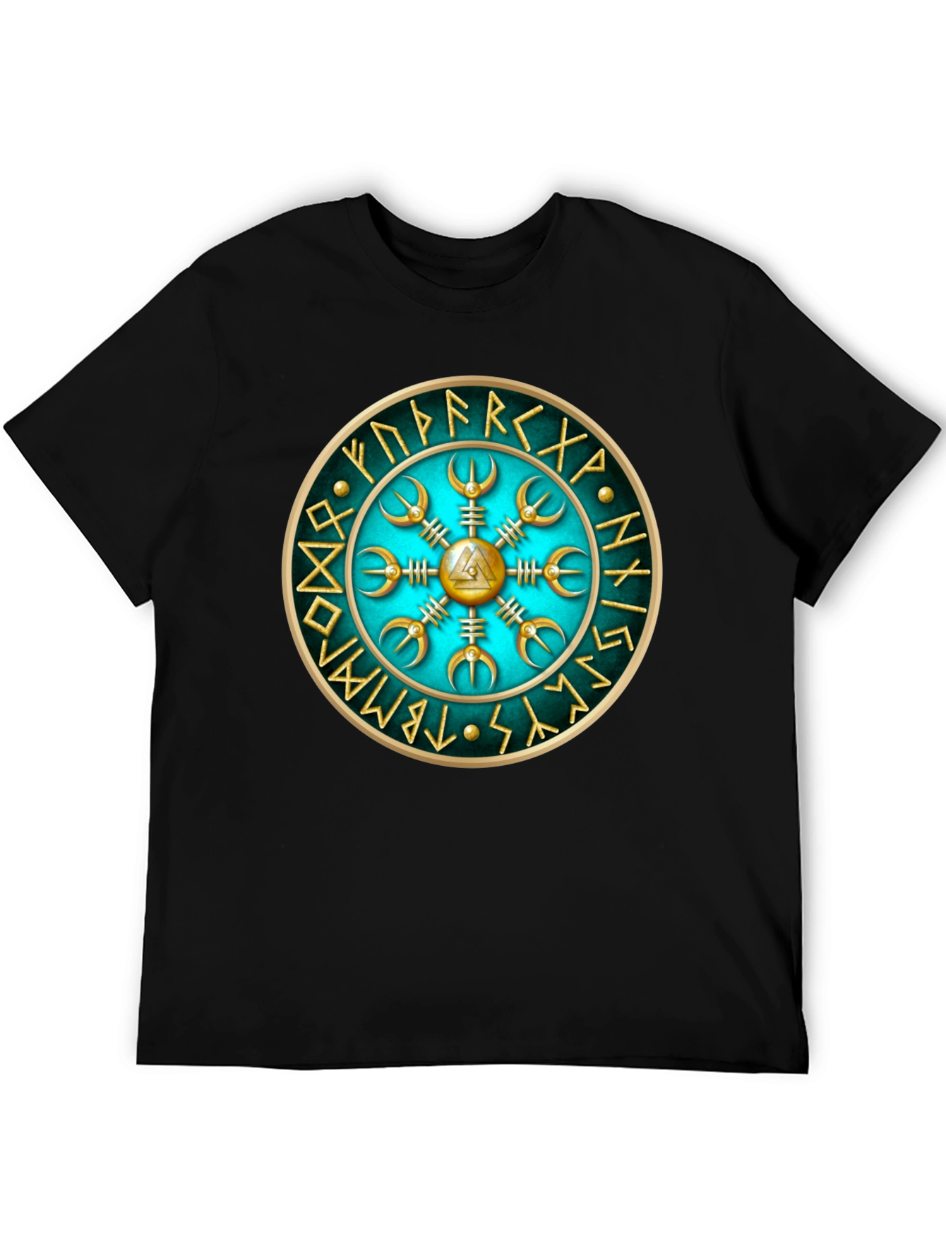 Viking Compass Vegvisir Graphic Tee