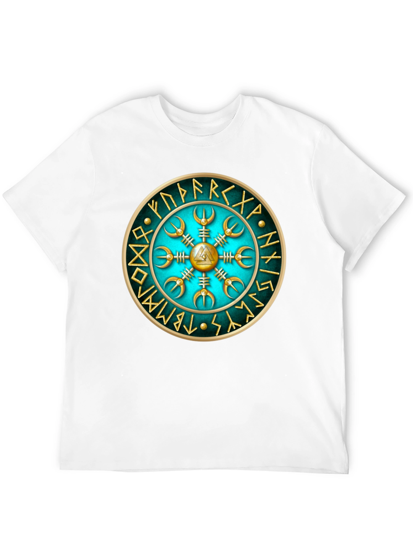Viking Compass Vegvisir Graphic Tee