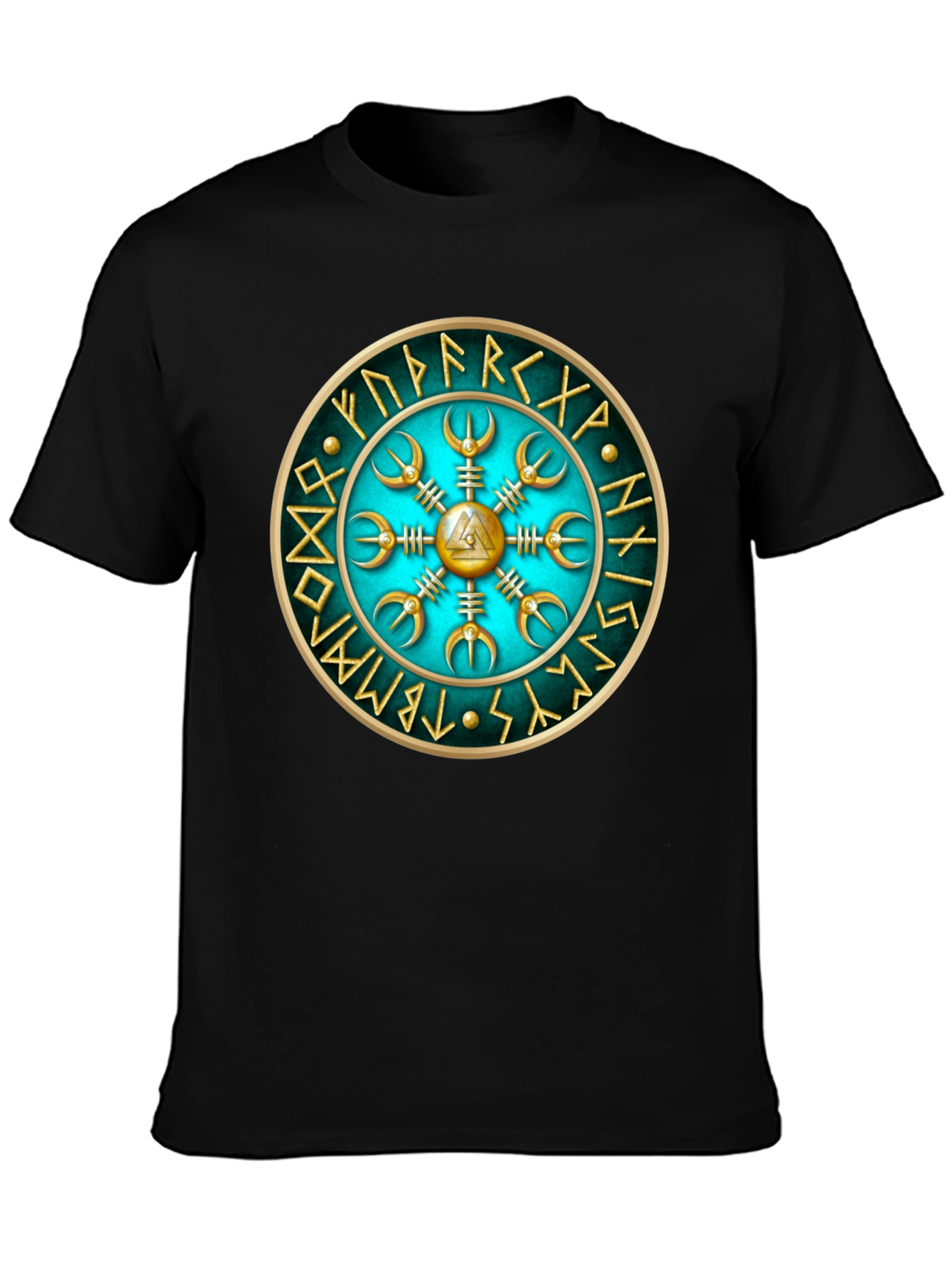 Viking Compass Vegvisir Graphic Tee