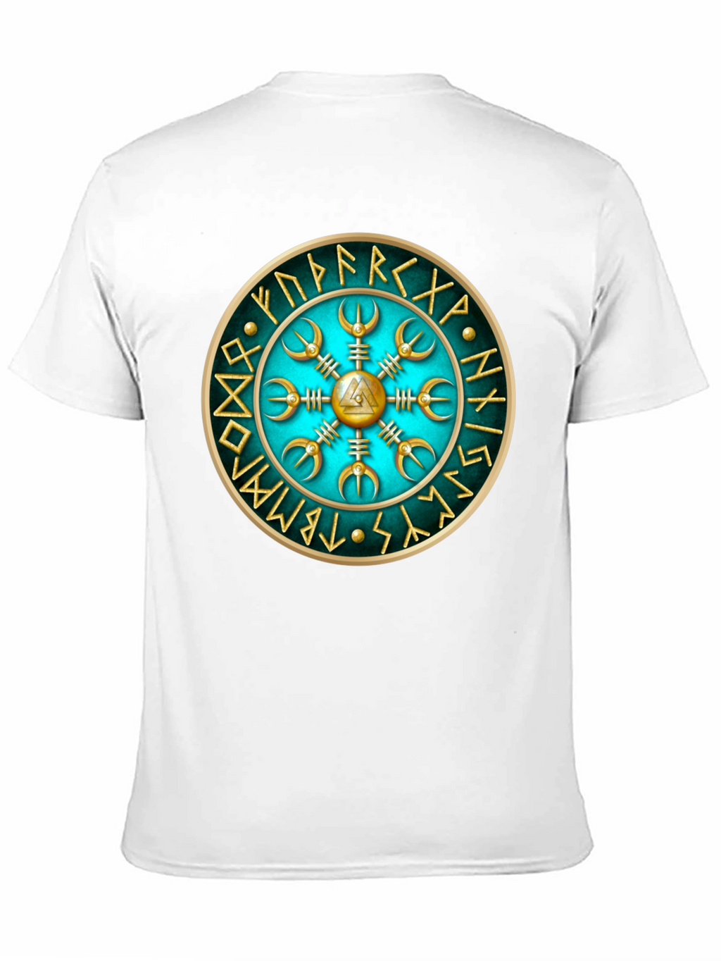 Viking Compass Vegvisir Graphic Tee
