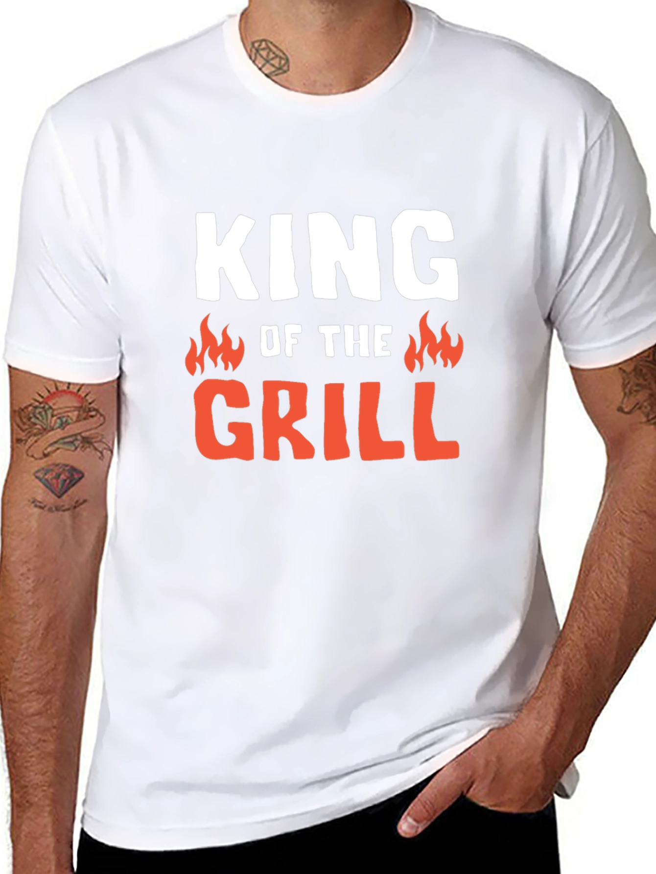King of the Grill T-Shirt - BBQ Master