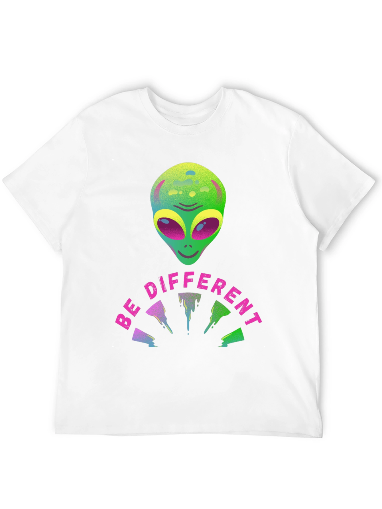 Be Different Alien Graphic Tee