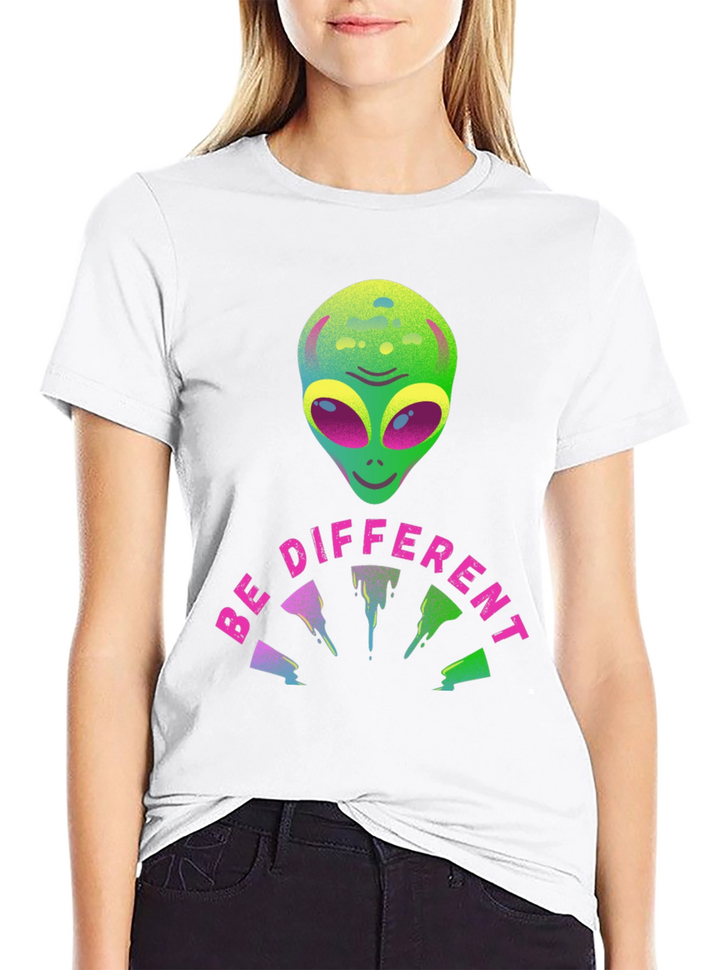 Be Different Alien Graphic Tee