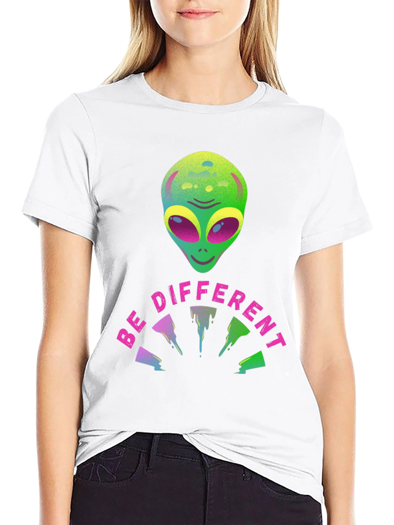 Be Different Alien Graphic Tee