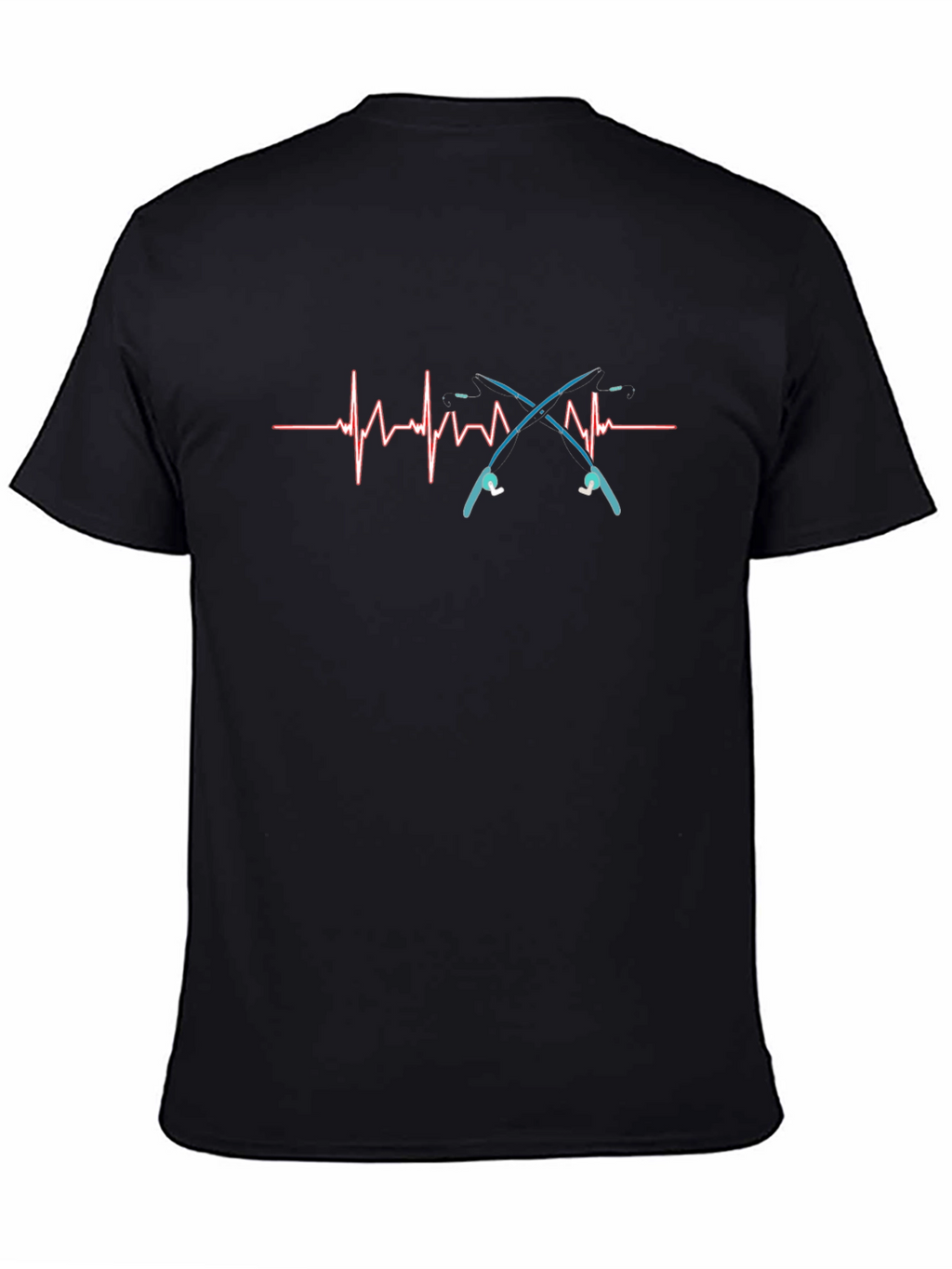Fishing Heartbeat T-Shirt